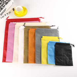 Bolsa de Compras Plegable Reutilizable, Ecológica, Antipolvo, de Tela No Tejida, con Cordón, Precio de Fábrica OEM ODM, Color y Tamaño Personalizables - Product Image 1