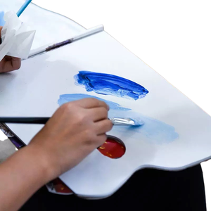 Feuilles de mélange Maries 8K/A4 Peel-off Papier à palette jetable pour acrylique/<span class=keywords><strong>gouache</strong></span>/huile sans lavage <span class=keywords><strong>Studio</strong></span> Essential en bois - Product Image 4