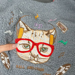 Invierno nueva tendencia bordado artesanía lindo suave cálido gran viaje <span class=keywords><strong>Cordero</strong></span> lana bolso <span class=keywords><strong>de</strong></span> mano para mujer - Product Image 3