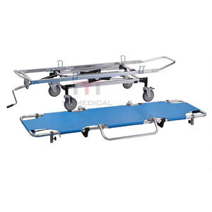 Camilla de ambulancia de servicio pesado portátil manual de precio barato Camilla de ambulancia de carga automática - Product Image 3