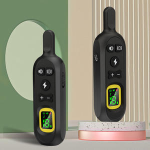 Collier de dressage intelligent pour chien P19, télécommande, vibration, étanche, pour chiens de petite et moyenne taille, design moderne, matériau ABS - Product Image 1