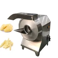 Otomatik sebze manyok havuç dilimleme patates cipsi kesme makinesi
