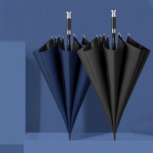 YS Custom Logo Oversize Promotional Portable Uv Coating <b>Automatic</b> Windproof Straight Golf <b>Umbrellas</b> for the Rain Waterproof - Product Image 6