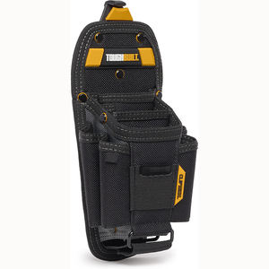 Sac à outils gratuit, sacs à outils robustes de 16 pouces pour hommes, boîte à outils avec 27 poches, organisateur de rangement, sac à outils à large ouverture - Product Image 6