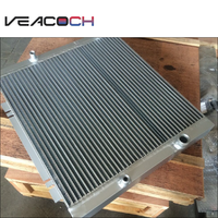 Intercambiador de Calor de Microcanal de Aluminio, Enfriador de Aire, Evaporador, Condensador para Mini Sistemas de Refrigeración