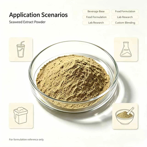 Extracto de Algas Sargassum en Polvo de Alta Calidad 10:1, Sargassum Fusiforme <span class=keywords><strong>Hijiki</strong></span> para Suplemento Dietético, Materia Prima Botánica - Product Image 3