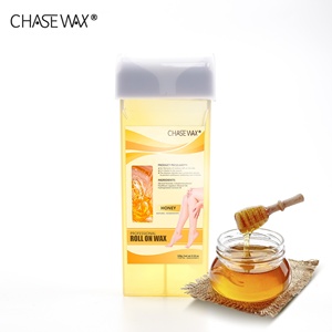 กำจัดขน <span class=keywords><strong>Wax</strong></span> Factory 100G น้ำผึ้ง Soft Roll On <span class=keywords><strong>Wax</strong></span> Cartridge Depilatory แถบขี้ผึ้งสำหรับผิวบอบบาง - Product Image 1