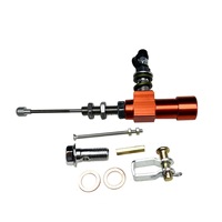 Kit de conversion de pompe universelle en aluminium CNC pour moto, avec câble de frein CC de remplacement, pour embrayage hydraulique à cylindre maître et esclave