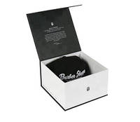 Boîtes rigides carrées pour emballage de bijoux avec fermeture magnétique, finition brillante/mate, gaufrage, logos personnalisés