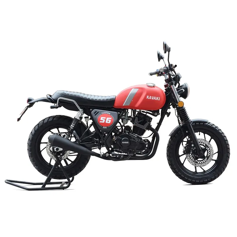 2023 new gasoline powered 200cc 150cc 4 strokes best selling gas motor street two wheel Vintage Motorcycle