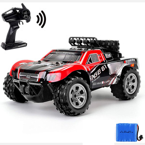 Voiture RC tout-terrain <span class=keywords><strong>Big</strong></span> Foot haute vitesse 1:18, camion de course courte 2.4G, véhicule d'escalade, modèle de voiture de drift, jouet pour garçons - Product Image 1