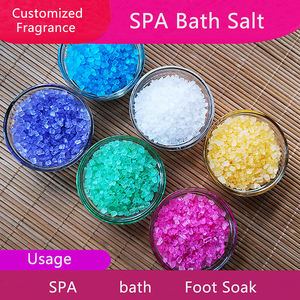 Sali da bagno all'ingrosso profumati in rilievo di colore rosa borsa da bagno sali da bagno vegani private label spa spirituale sali da bagno alla lavanda in borsa - Product Image 5