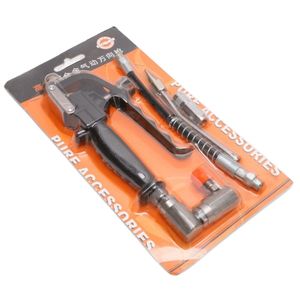 Tête de <span class=keywords><strong>pistolet</strong></span> à graisse électrique <span class=keywords><strong>pneumatique</strong></span> de type rotation à haute pression de 360 degrés <span class=keywords><strong>pistolet</strong></span> à graisse à Air universel en aluminium pour pompe à graisse à air - Product Image 2