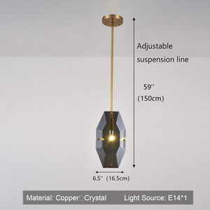 MEEROSEE Lustre Noir avec <span class=keywords><strong>Suspension</strong></span> en Cristal <span class=keywords><strong>Luminaire</strong></span> Design <span class=keywords><strong>Suspension</strong></span> pour Hall d'Hôtel, Café et Salon 400k3501 - Product Image 4