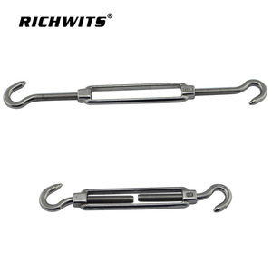 Kit de Herrajes para Toldo RICHWITS con Tensores, Mosquetones y Soportes de Montaje para Instalación de Toldos en Exteriores - Product Image 4