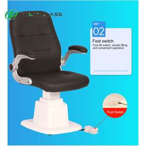 Sillón de Optometría Eléctrico con Elevación FELIX OPTICAL CP-310B con Elevación Oftálmica Combinada y Mesa de Vidrio Óptico 110V/220V - Product Image 5