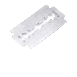 ใบมีดขูดหนังด้านเท้าสองด้าน สแตนเลส สำหรับทำเล็บเท้า บรรจุกล่อง 100 ชิ้น - Product Image 1