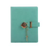 Amour serrure livre mot de passe avec serrure avec clé journal cahier fille coeur étudiant main compte cadeau ensemble pour les filles