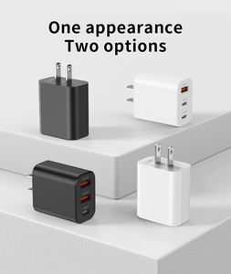 شاحن هاتف GaN بقوة 33 واط متوافق مع معيار EN 62368، 30 واط، 3 منافذ PD + QC، محول USB-C، شاحن 2C1A للهواتف والأجهزة اللوحية، شاحن لاسلكي - Product Image 5