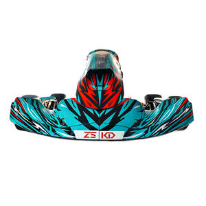 Châssis de kart FR-125KZ avec kit carrosserie aérodynamique B11 réduit la résistance et augmente la stabilité en virage pour le temps de course - Product Image 2