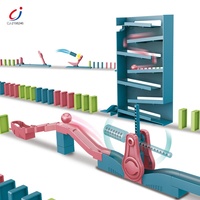 Chengji – jouets pour enfants, boule roulante en plastique, blocs de dominos, jeu