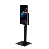 Kiosque de paiement intelligent sur pied avec écran tactile Windows 27 pouces, kiosque de paiement en libre-service, kiosque de paiement pour restaurant