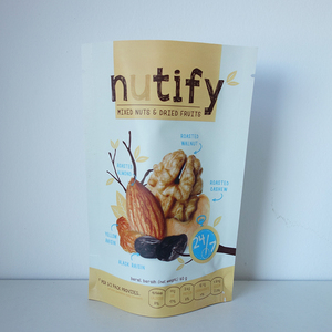 Bolsas de Plástico con Cierre Hermético Personalizadas para Envasado de Alimentos, Bolsas de Plástico con Cierre Hermético para Nueces - Product Image 6