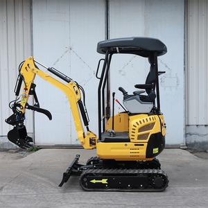 LIVRAISON GRATUITE Mini-excavatrice EURO 5 Moteur EPA Kubota Micro-excavatrice sur chenilles pour ferme 1 tonne 1,5 tonne Petites excavatrices à vendre - Product Image 1