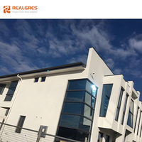 Realgres Grande fenêtre d'image fixe personnalisée fenêtres d'impact modernes anti-ouragan fenêtres en aluminium à double vitrage