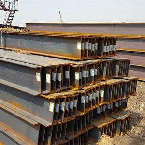 เสาโครงเหล็กคาร์บอน Q235B สำหรับสร้างสะพานเหล็กรูปตัว H แบบรีดร้อน - Product Image 4