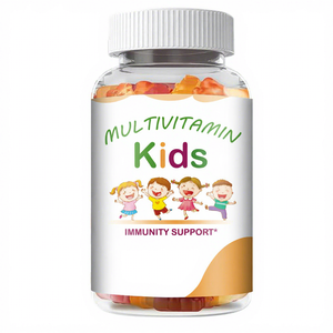 Gommes multivitaminées pour enfants, soutien immunitaire avec vitamines A, C, <span class=keywords><strong>D</strong></span>, E, B6, B12, Iode, <span class=keywords><strong>Zinc</strong></span>, formule complète, complément alimentaire pour enfants - Product Image 1