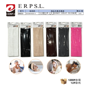 Fascia per capelli filettata da 7 cm, confezione da 12, per la cura dei capelli e l'uso estetico - Product Image 3
