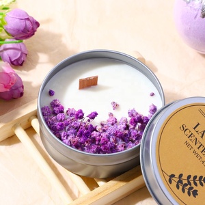Coffret cadeau de luxe pour spa en gros, cadeau pour petite amie, savon pour femmes, bougie, Saint-Valentin, demoiselle d'honneur, demande en mariage, mariage, coffret cadeau à la lavande - Product Image 2