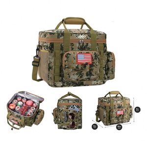 Tactical Style Insulated <b>Lunch</b> <b>Bag</b> for Men Durable Leakproof Soft Cooler with Detachable MOLLE Fashionable Tactical <b>Lunch</b> <b>Box</b> - Product Image 2