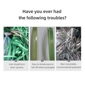 Best-seller 12mm Eco-Friendly Compostable Natural Packing Fiber Strap Eco-Strap pour Eco-Conscious Packaging - Product Image 2