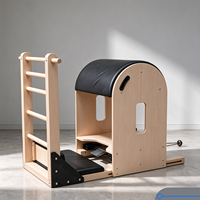 MJD Worldwide Freight Barrel de Pilates certifié, structure en bois robuste pour atelier de fitness commercial