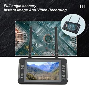 Moniteur FPV 5,8 GHz 40 canaux Écran LCD 4,3 pouces Récepteur avec DVR Recherche automatique Batterie intégrée Chine - Product Image 3