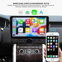 Vente en gros usine – Écran Android 10,1 pouces à bouton unique, Carplay sans fil, affichage de navigation GPS pour voiture, compatible OEM ODM