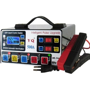 Chargeur <span class=keywords><strong>de</strong></span> <span class=keywords><strong>batterie</strong></span> numérique intelligent à affichage numérique <span class=keywords><strong>pour</strong></span> voitures 12V/24V, motos, <span class=keywords><strong>véhicules</strong></span> agricoles, outil <span class=keywords><strong>de</strong></span> réparation - Product Image 3