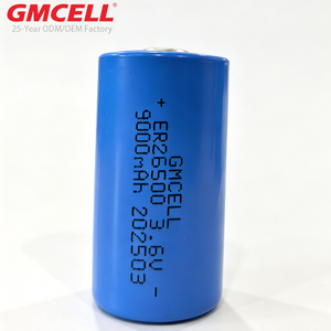 แบตเตอรี่ลิเธียม ER26500 ชนิด C ขนาด 3.6v รุ่น ER26500M แบตเตอรี่หลักสำหรับมิเตอร์ไฟฟ้า/น้ำ/แก๊สอัจฉริยะ, LOT, GPS - Product Image 4