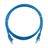 Cable de Red Gigabit Ethernet de 1m, 3m, 5m, RJ45 Cat5, Cat5e, Cat6, Cat6a, UTP, 4 Pares, CCA, OD6.0MM, para Comunicación en Redes Informáticas