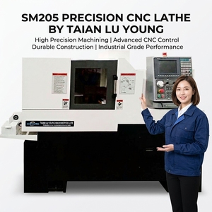 <span class=keywords><strong>Torno</strong></span> CNC <span class=keywords><strong>de</strong></span> Alta Precisión SM205 Tipo Suizo, <span class=keywords><strong>Torno</strong></span> Automático CNC <span class=keywords><strong>para</strong></span> Implantes Dentales - Product Image 1