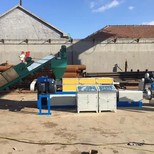 Pelletizer Daur Ulang Limbah Limbah Granulator Plastik Biaya PVC PP PE PET Output Tinggi