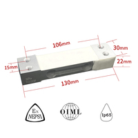 Celda de Carga de Punto Único HY-1B 5-50kg, Sensor de Celda de Carga de Alta Precisión de Aluminio con Garantía de 1 Año para Básculas Electrónicas