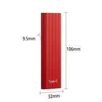 قرص صلب خارجي SSD بسعة 1 تيرابايت يصل سرعته إلى 600 ميجابايت/ثانية USB 3.2 الجيل الثاني للألعاب والطلاب والمحترفين