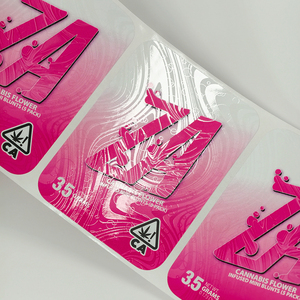 Eco Friendly <b>Roll</b> Labels Sustainable Material Self Adhesive <b>Stickers</b> for Green Brand Product Packaging - Product Image 6