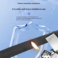 JIAF/Jiafei PET Geflochtene Netz-Kabelummantelung Flammhemmend Schlangenhaut-Hülle Flexibler Kabelschutz 220V Nennspannung 3:1 Schrumpfverhältnis 3mm Kabelbaum-Ummantelung