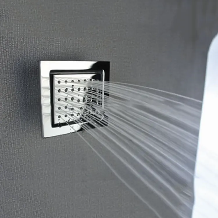 Brass Massage Shower Body Jet Spray For Spa Bath & Shower 12*13cm rain shower head