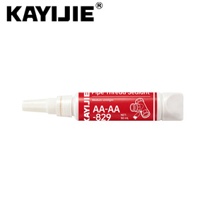กาวล็อคเกลียว KAYIJIE 829 ชนิดไม่ใช้ออกซิเจน สำหรับยึดเกลียว ฟลานจ์ กาว <span class=keywords><strong>Permatex</strong></span> กาว Anabond ใช้เรซินอีพ็อกซี่สำหรับล็อคสกรู - Product Image 1