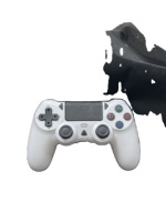 Kontroler Game Nirkabel Enam Sumbu dengan Getaran Trigger BT 4.0 Joystick untuk P4 untuk PS4